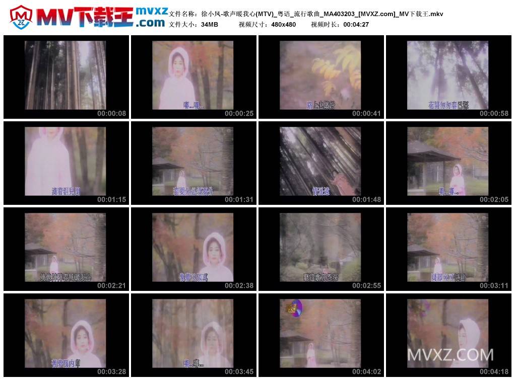 徐小凤-歌声暖我心(MTV)_粤语_流行歌曲_MA403203